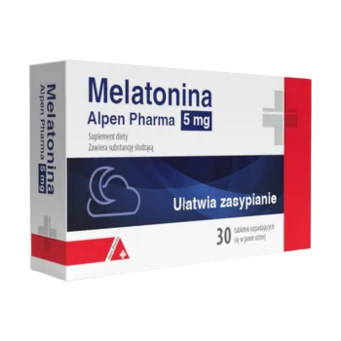 Melatonina Alpen Pharma, tabl.rozp.w j.ustnej, 30 szt