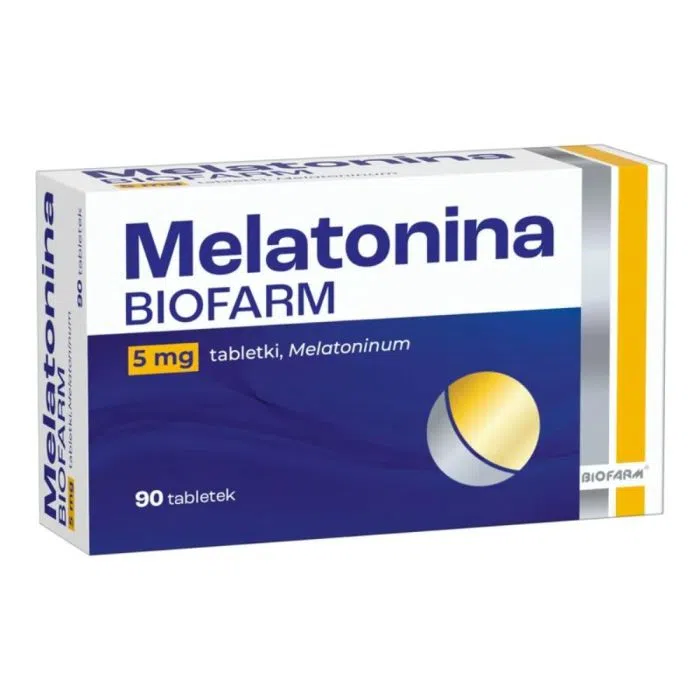 Melatonina Biofarm, 5 mg, tabl., 90 szt