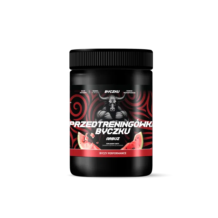 BYCZKU Przedtreningówka Byczku arbuz, 500g