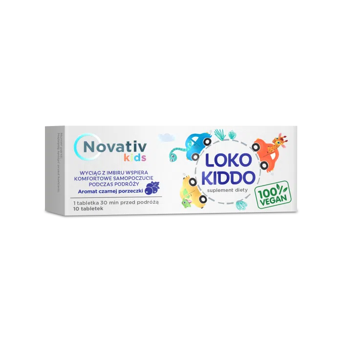 Novativ kids LOKOKIDDO, tabletki, 10 sztuk