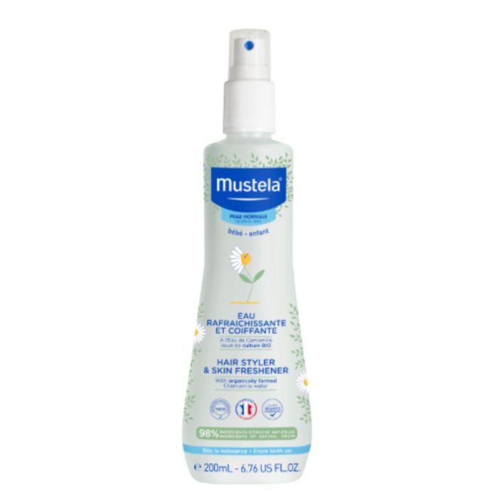 Mustela Bebe-Enfant, spray odświeżający, ułatwiający rozczesywanie włosów, 200 ml main product photo