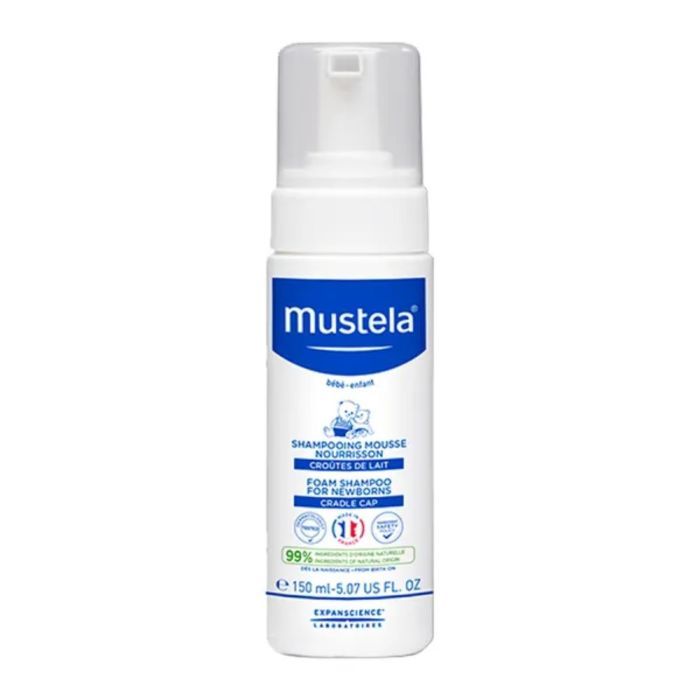 Mustela Bebe-Enfant, szamp.,w piance dla niemowlat, 150 ml main product photo