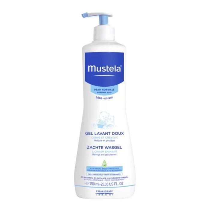 Mustela Bebe-Enfant, zel, delikatny, do mycia, 750 ml main product photo