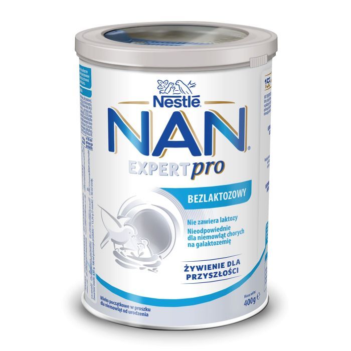 Mleko NAN Expertpro bezlaktozowy proszek, od urodzenia, 400 g main product photo