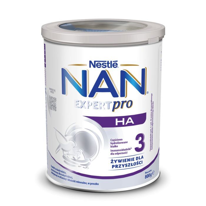 Nestle Nan Expertpro HA 3, mleko modyfikowane powyżej 1. roku, 800 g main product photo