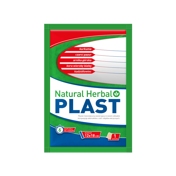 Plaster ziołowy Natural Herbal, 1 szt. main product photo
