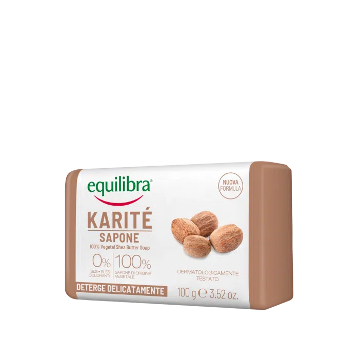 Equilibra, mydło z masłem Shea, 100 g