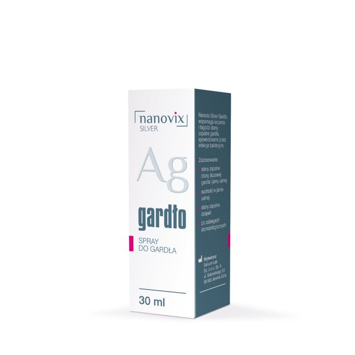 Nanovix Silver Gardlo, spray do gardła, 30 ml