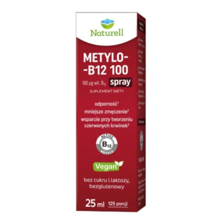 Naturell Metylo-B12 100, spray, 25 ml main product photo