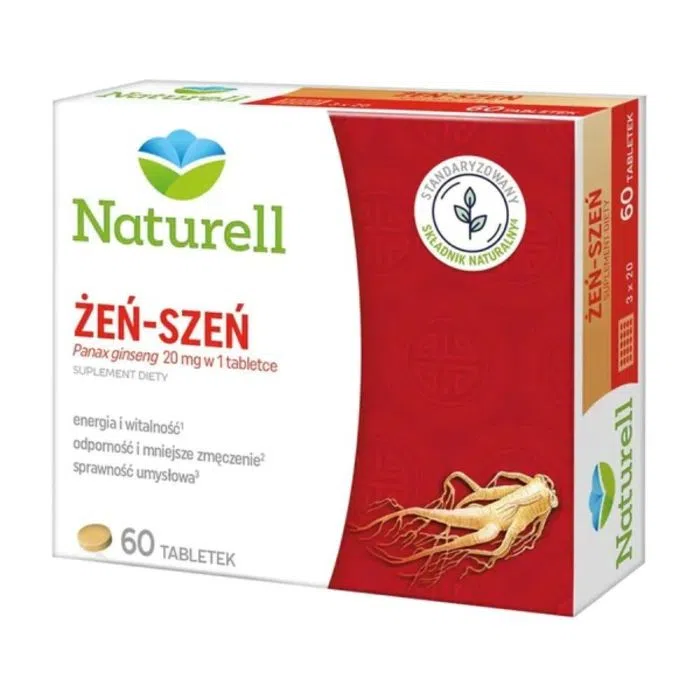 Naturell Żeń-szeń, tabletki, 60 szt.