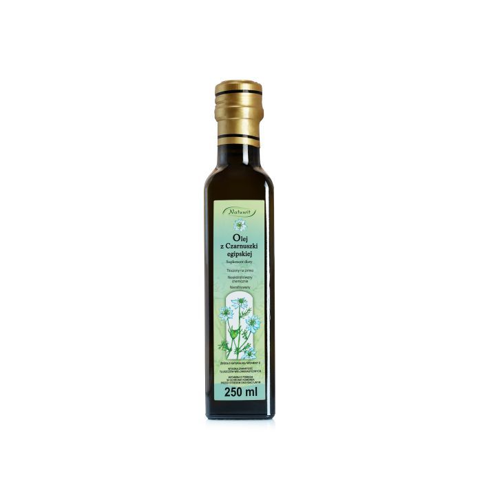 Natuwit, olej, z czarnuszki egipskiej, 250 ml
