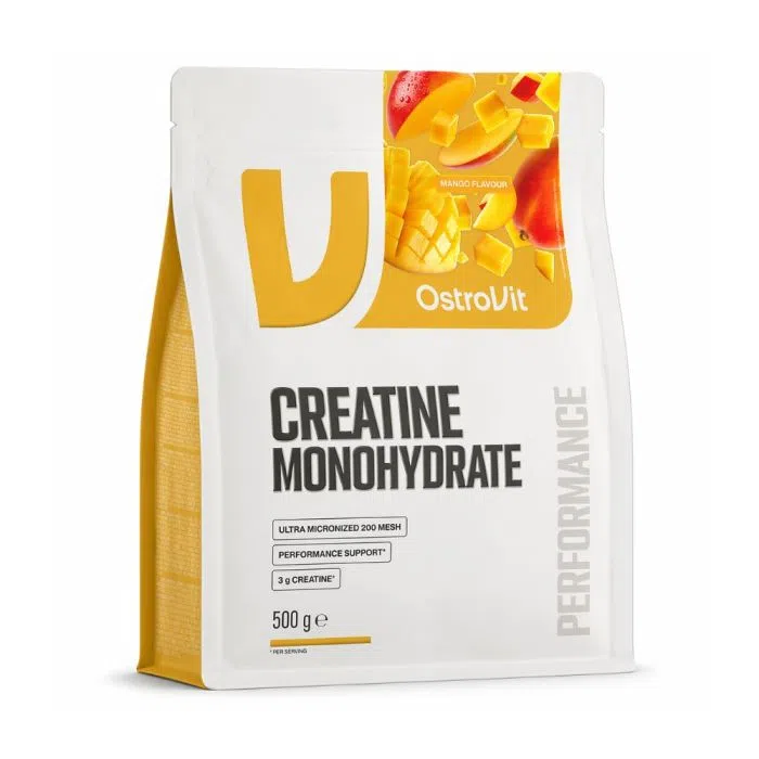 OstroVit Monohydrat Kreatyny, proszek, smak mango, 500 g