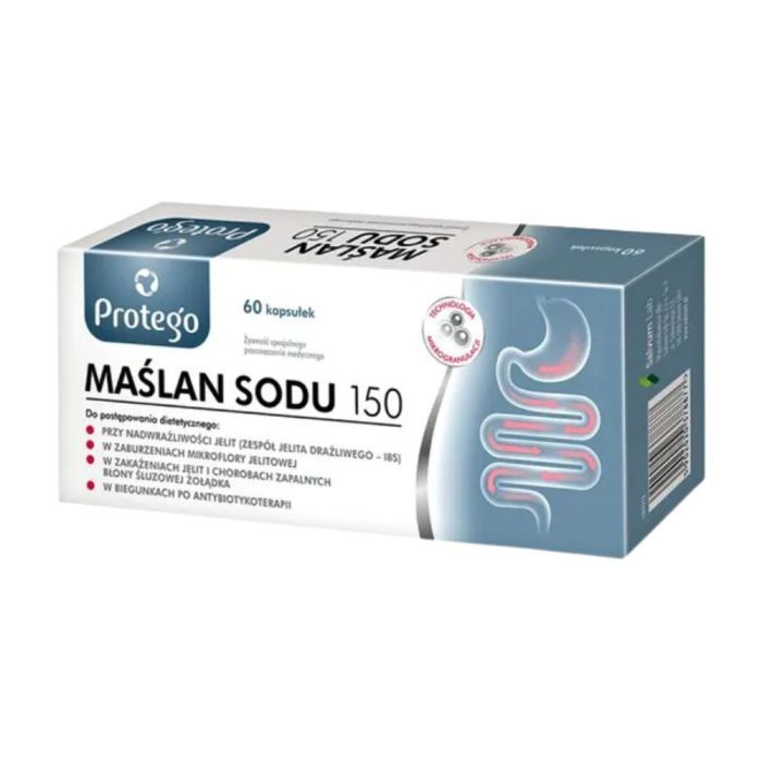 Protego Maślan sodu 150, kapsułki, 60 szt. main product photo