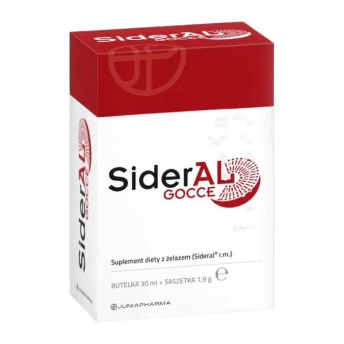 Sideral Gocce, krople, 30 ml but.+1,9 g sasz.
