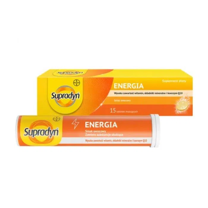 Supradyn Energia, tabl.musuj., 15szt