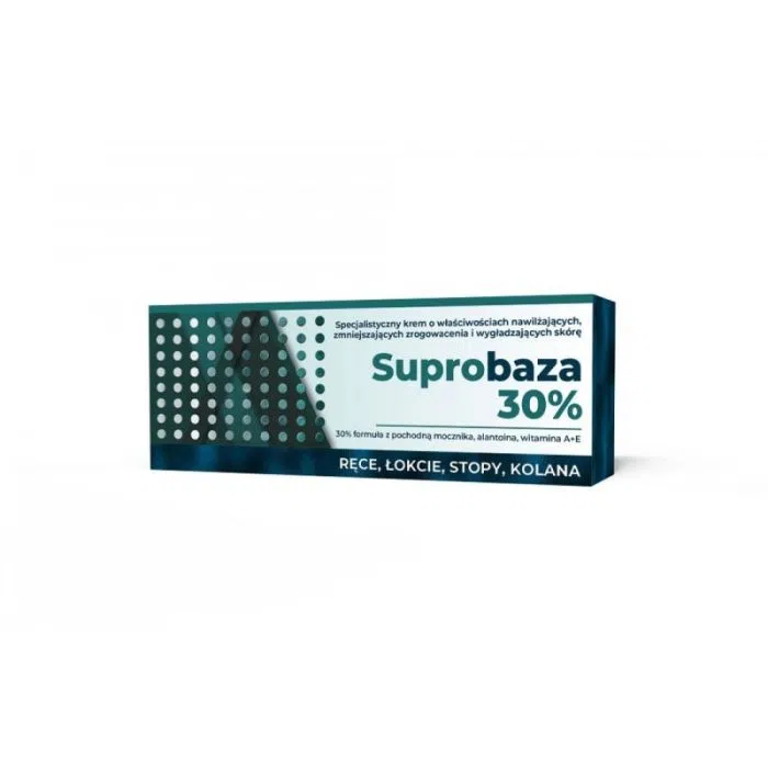 Suprobaza 30%, krem, nawilż.,d/pięt,kolan,łokci,rąk, 30 g