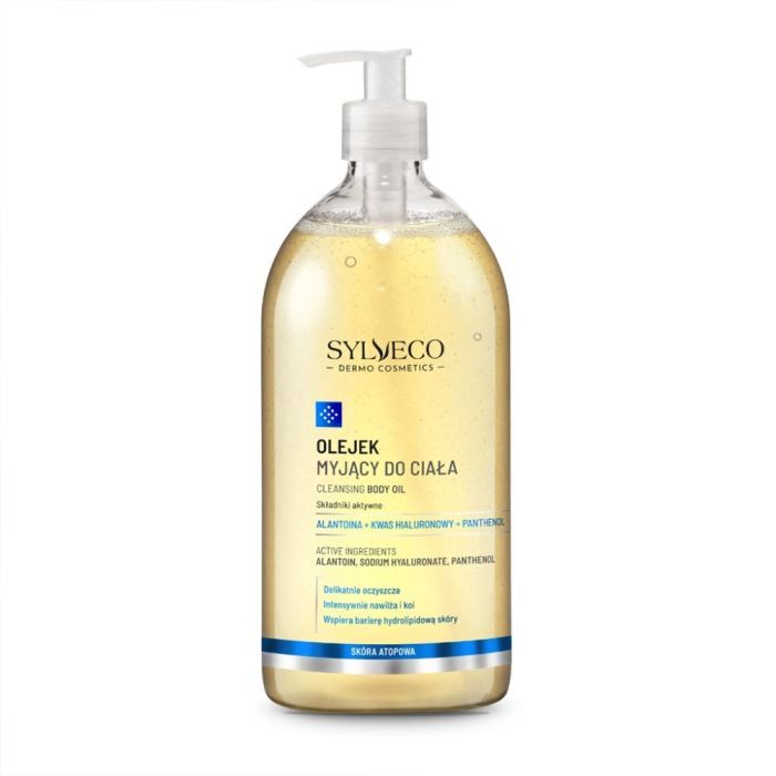 Sylveco Dermo Skóra Atopowa, olejek myjący do ciała, 1000 ml