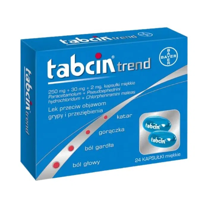 Tabcin Trend, kaps.miekkie, 24szt