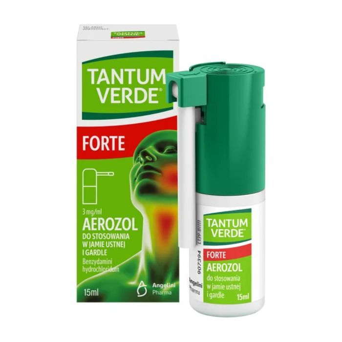 Tantum Verde Forte, 3mg/ml,aer.d/j.ust,(i.rów),MDZ,Litw,15ml
