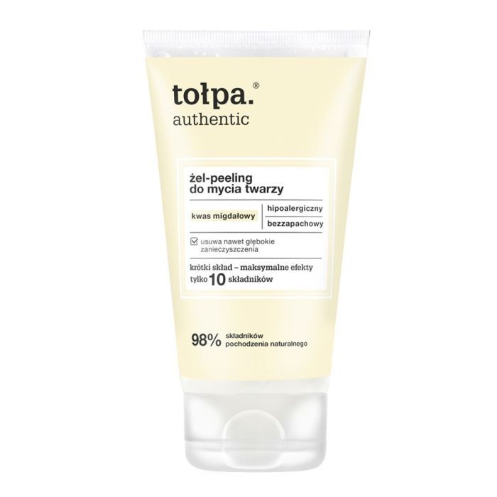 Tołpa Autentic, żel-peeling do mycia twarzy, 150 ml main product photo