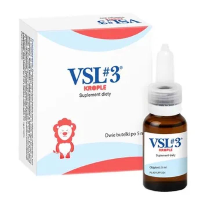 VSL#3, krople, 2x5 ml