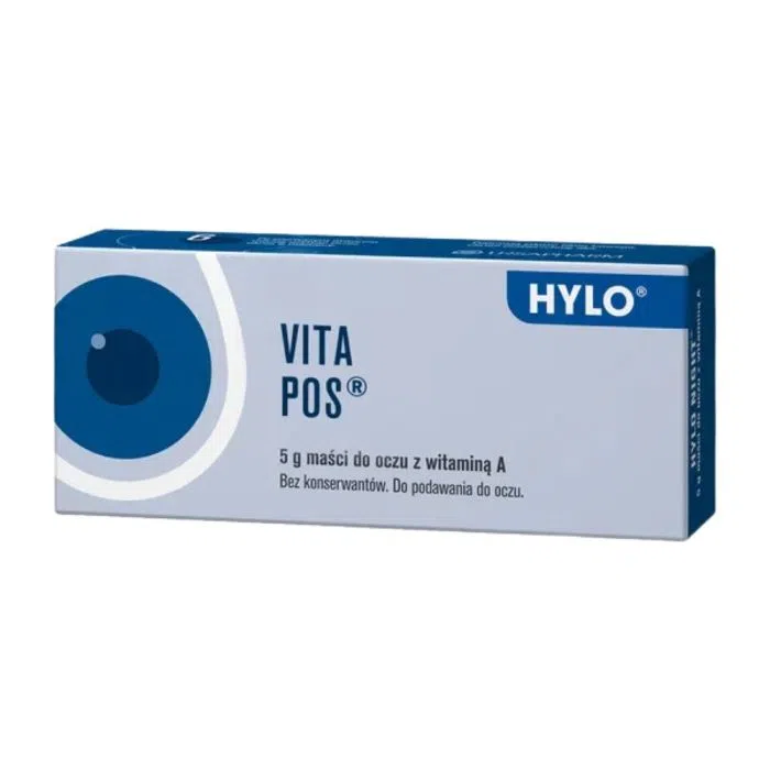 VitA POS, maść do oczu z witaminą A, 5 g