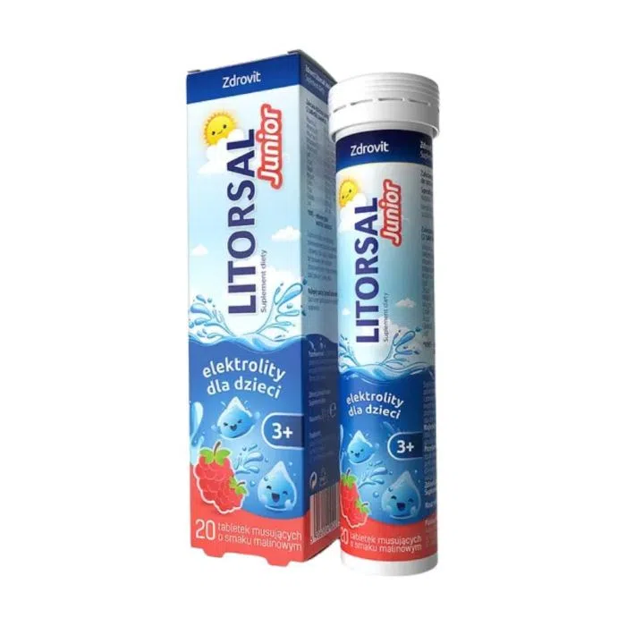 Zdrovit Litorsal Junior, tabl.musuj., 20 szt