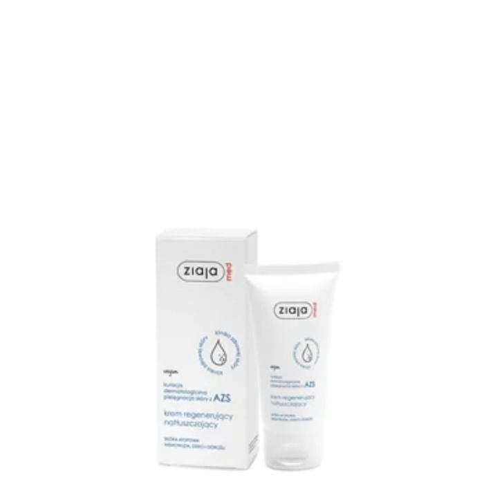 Ziaja Med Kuracja Dermatologiczna do skóry z AZS, krem regenerująco-natłuszczający, 50 ml main product photo