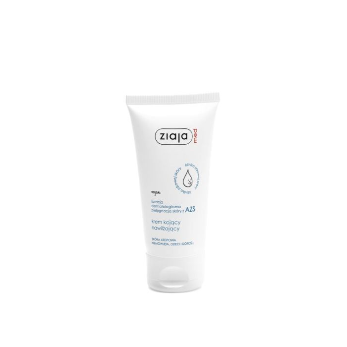 Ziaja Med Kuracja Dermatologiczna do skóry z AZS, krem kojąco-nawilżający, 50 ml main product photo