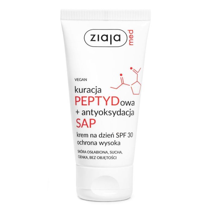 Ziaja Med Peptyd.+antyoksyd.SAP, krem, na dzień,SPF 30, 50ml