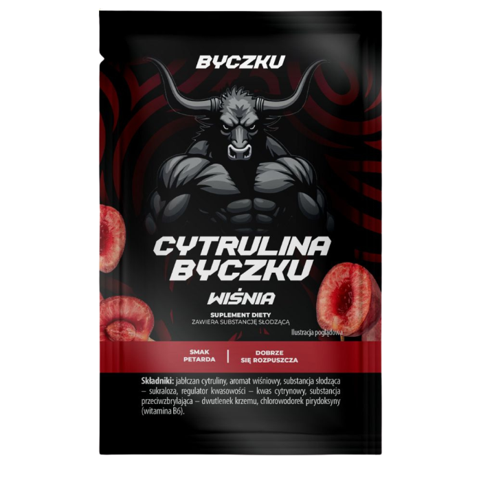  Cytrulina Byczku wiśnia, saszetka 8,8g