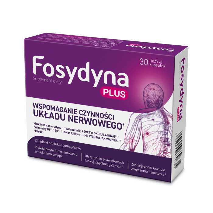 Fosydyna Plus, kapsułki, 30 szt.