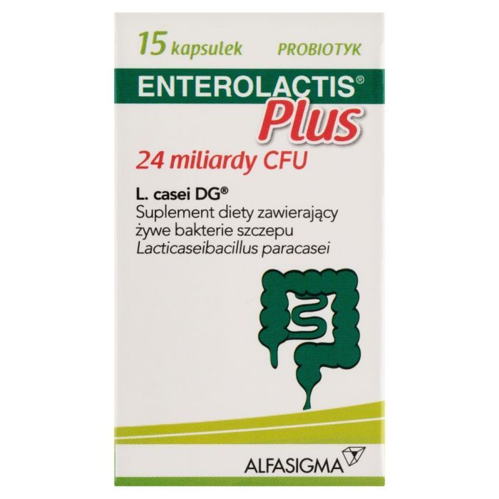 Enterolactis Plus, kapsułki, 15 szt.