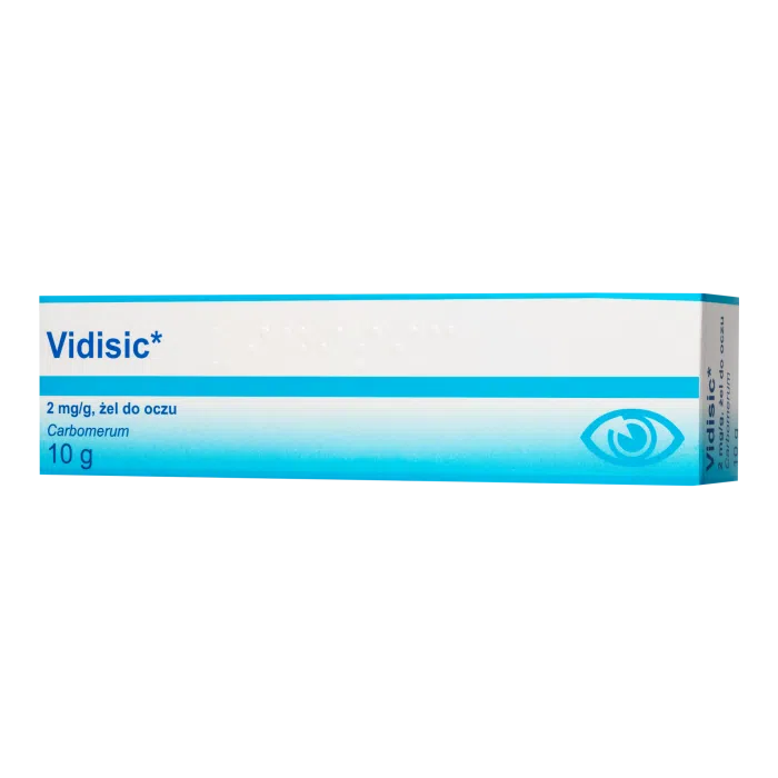 Vidisic, 2 mg/g, zel do oczu,(i.row),Delf,Czechy, 10 g