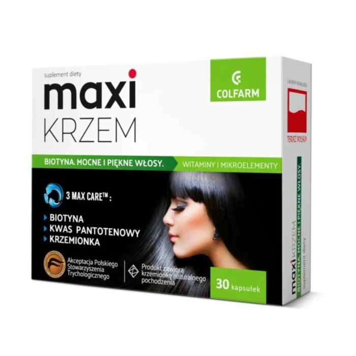 Maxi Krzem, kapsułki, 30 szt. (Colfarm) main product photo