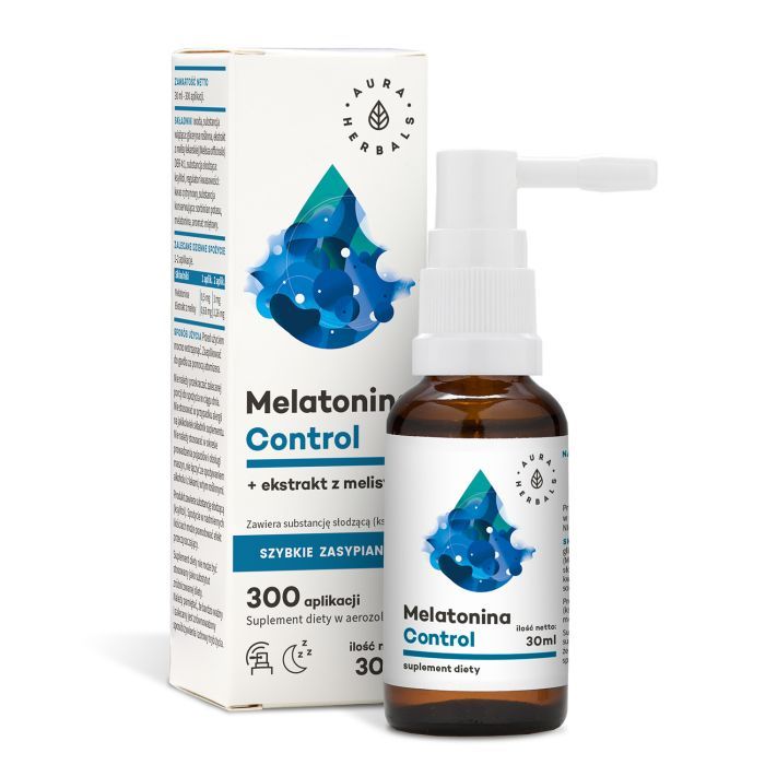 Melatonina Control+Melisa ekstrakt, aerozol, 30 ml