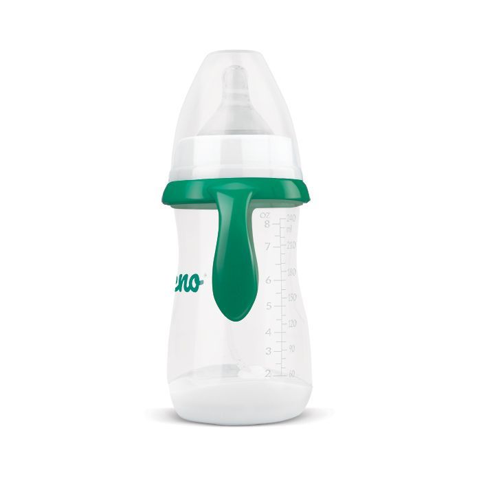 Neno Bottle, butelka dziecięca ze smoczkiem, 240 ml