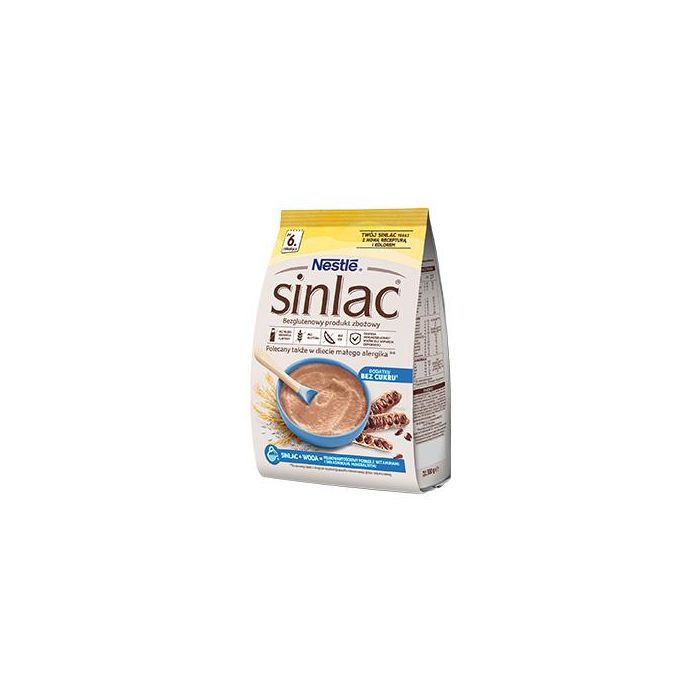 Nestle Sinlac, bezglutenowy produkt zbożowy, po 6 m., 500 g main product photo