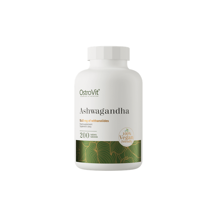OstroVit Ashwagandha, tabletki, 200 szt. main product photo