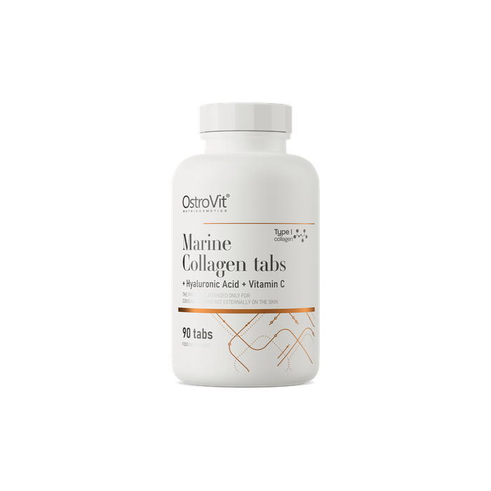 OstroVit, Kolagen Morski + Kwas Hialuronowy + Witamina C, tabletki, 90 szt. main product photo