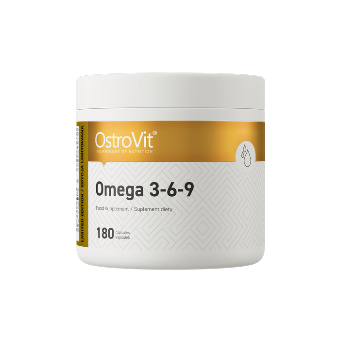 OstroVit, Omega 3-6-9, kapsułki miękkie, 180 szt. main product photo