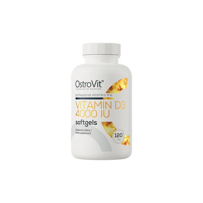 OstroVit, Vitamin D3 4000 IU, kapsułki, 120 szt.