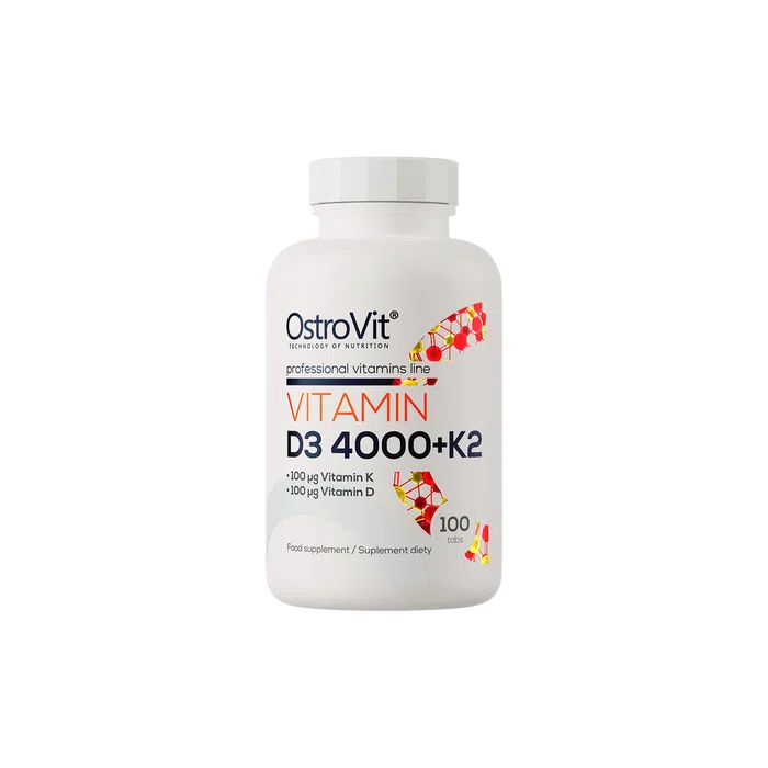 OstroVit, Witamina D3 4000 IU + K2, tabletki, 100 szt.