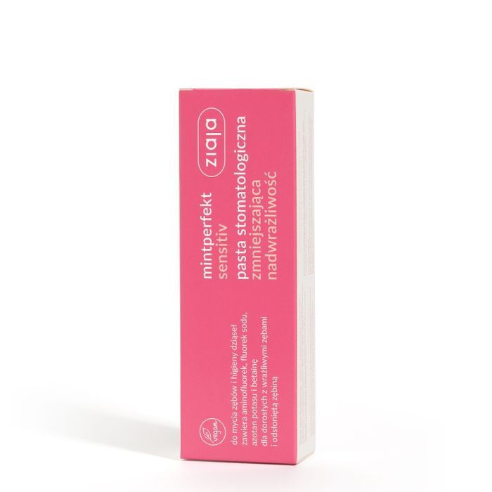 Ziaja MintPerfekt Sensitiv, pasta do zębów zmniejszająca nadwrażliwość, 75ml main product photo