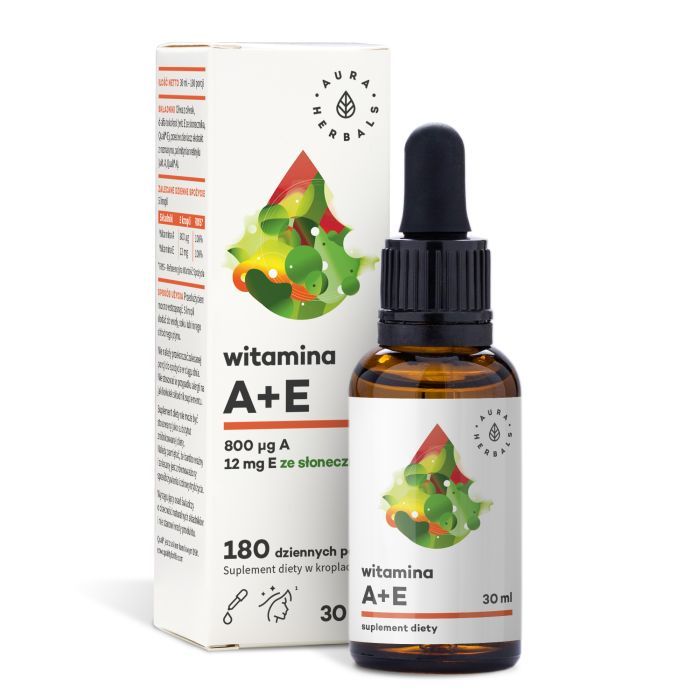 Witamina A+E, krople, 30 ml main product photo