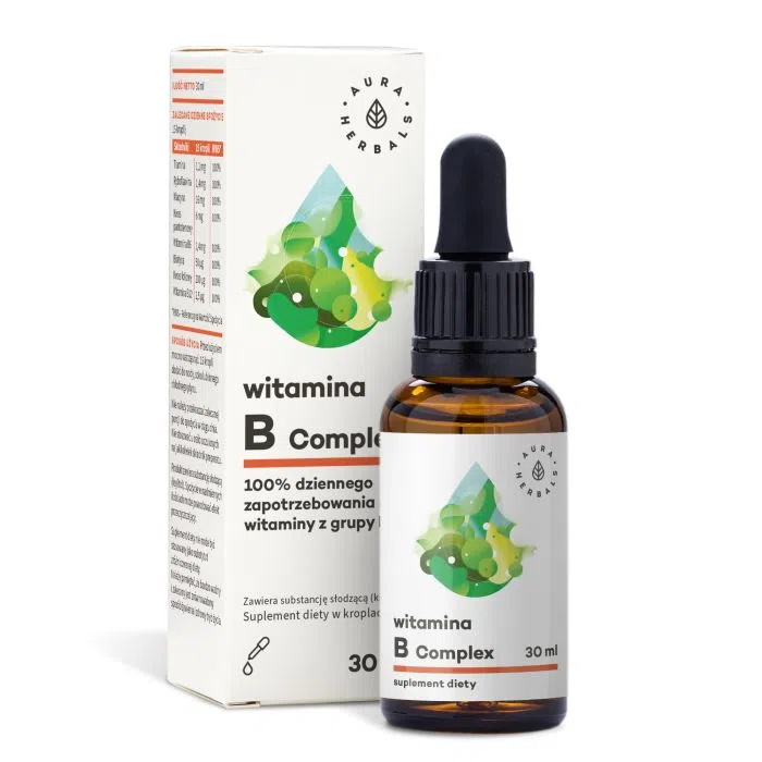 Witamina B Complex, krople,  30 ml