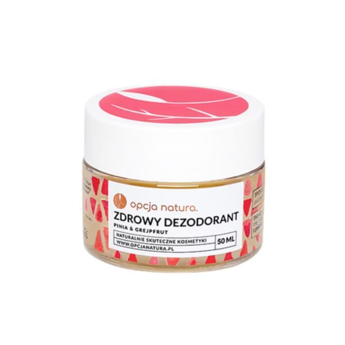 Opcja Natura Zdrowy dezodorant, pinia&grejpfrut, 50 ml main product photo