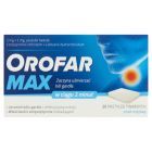 Orofar MAX, 2 mg + 1 mg, pastylki twarde, 20 szt.