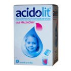 Acidolit, proszek, smak malinowy, 4,4 g, 10 saszetek