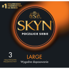 Skyn Large, nielateksowe prezerwatywy, 3 szt.